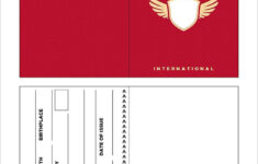 10 Passport Templates Free Word PDF Documents Download Passport
