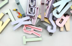 3D Alphabet Templates Mr Printables
