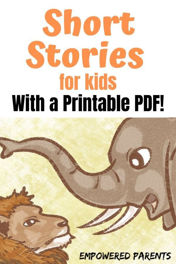 4 Short Funny Stories For Kids with A Printable PDF Short Stories 