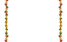 7 Best Printable Christmas Borders Landscape Printablee