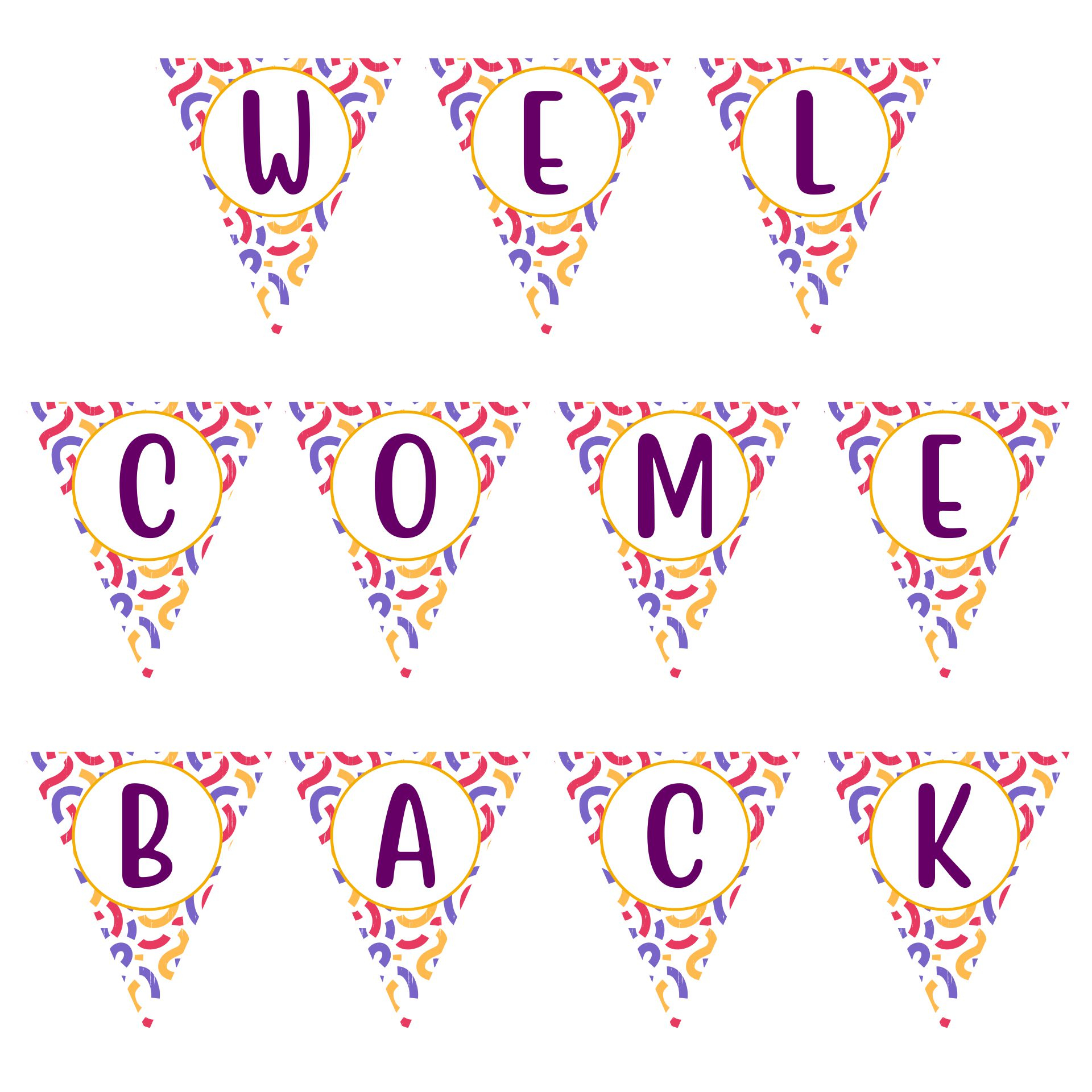 7 Best Welcome Home Signs Free Printable Printablee