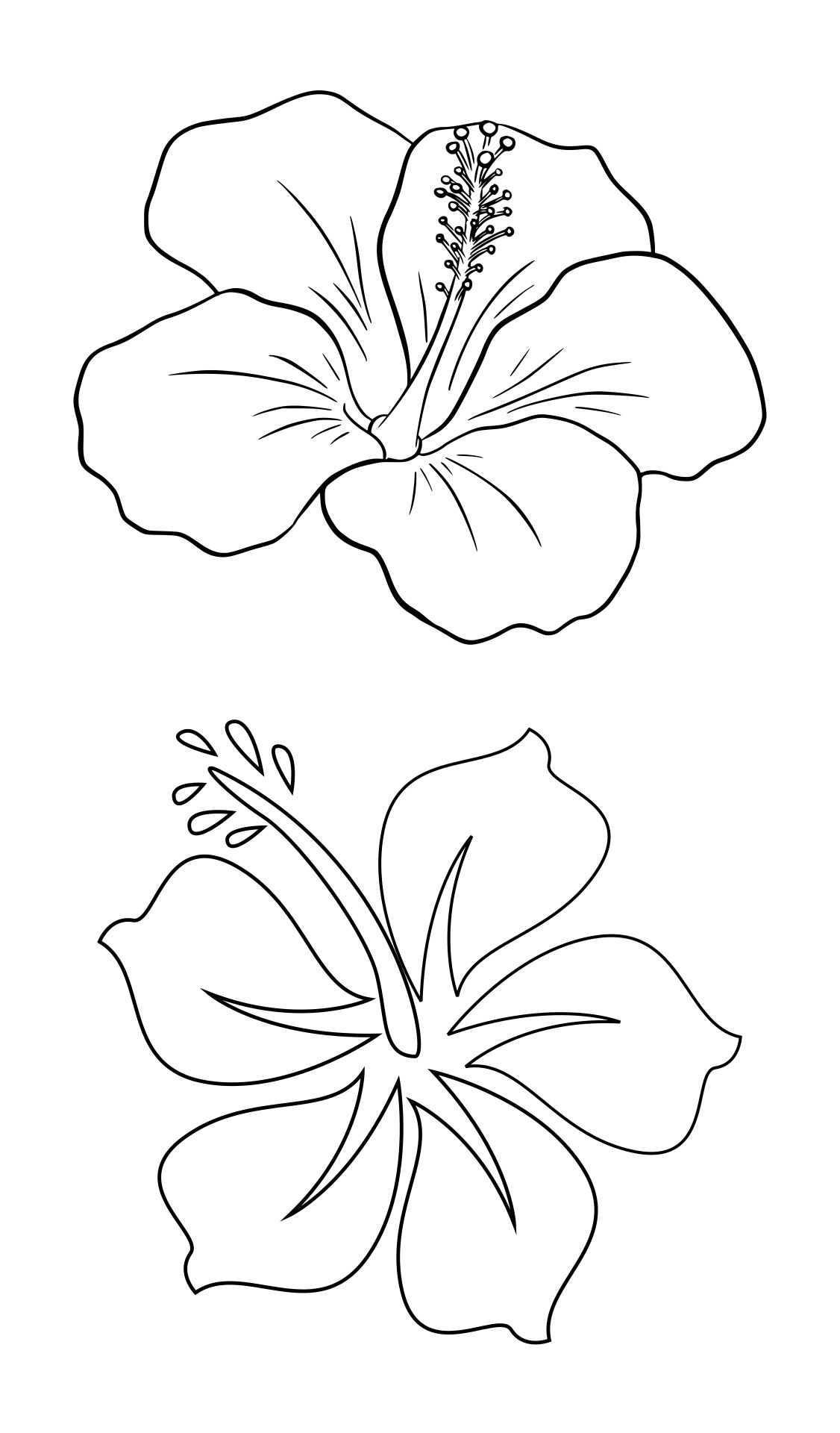 8 Best Large Flower Stencils Printable Printablee