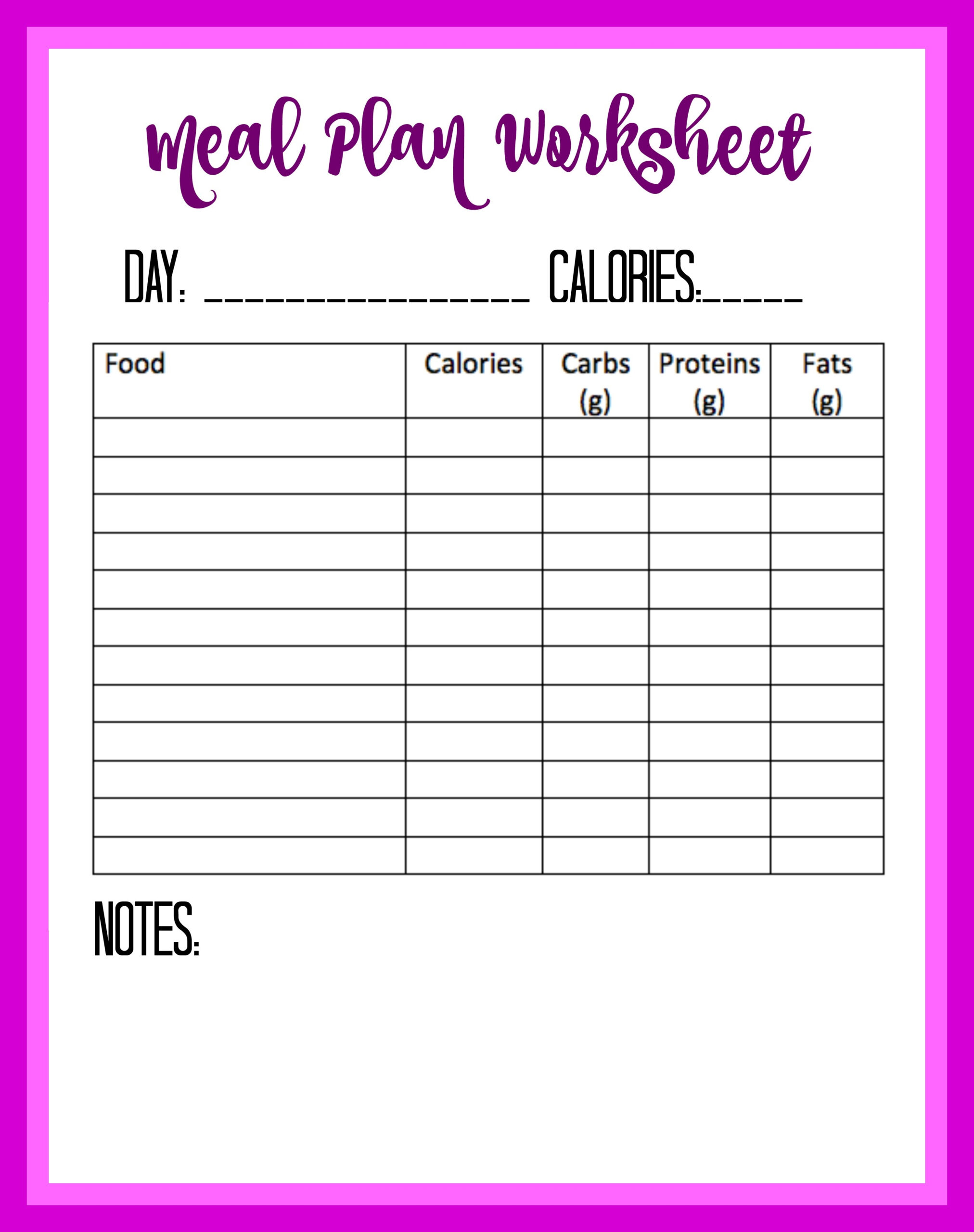 Calorie Log Printable Tutlin psstech co Free Printable Calorie 