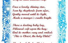 Christian Christmas Poems Lovetoknow Free Printable Christian