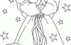 Christmas Angels Coloring Page Coloring Home