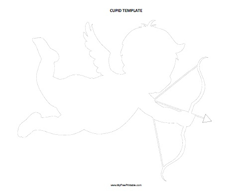 Cupid Template MyFreePrintable