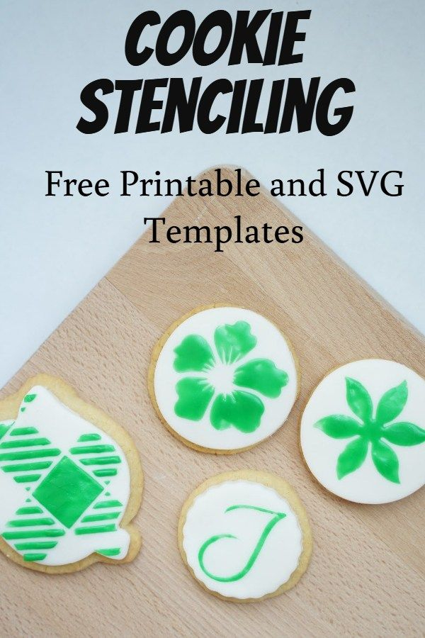 DIY Cookie Stencil Cookie Stencils Diy Cookie Stencils