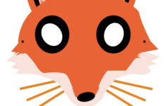 Diy Fox Printable Mask For Kids Clipart Drawer Diy Printable
