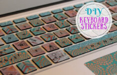 DIY Keyboard Stickers Decal MacBook Keyboard Fun Idea YouTube