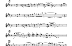 Download The Pink Panther Alto Sax 1 Sheet Music By Henry Mancini