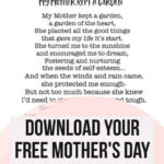 Download This Beautiful Free Printable Mother S Day Poem