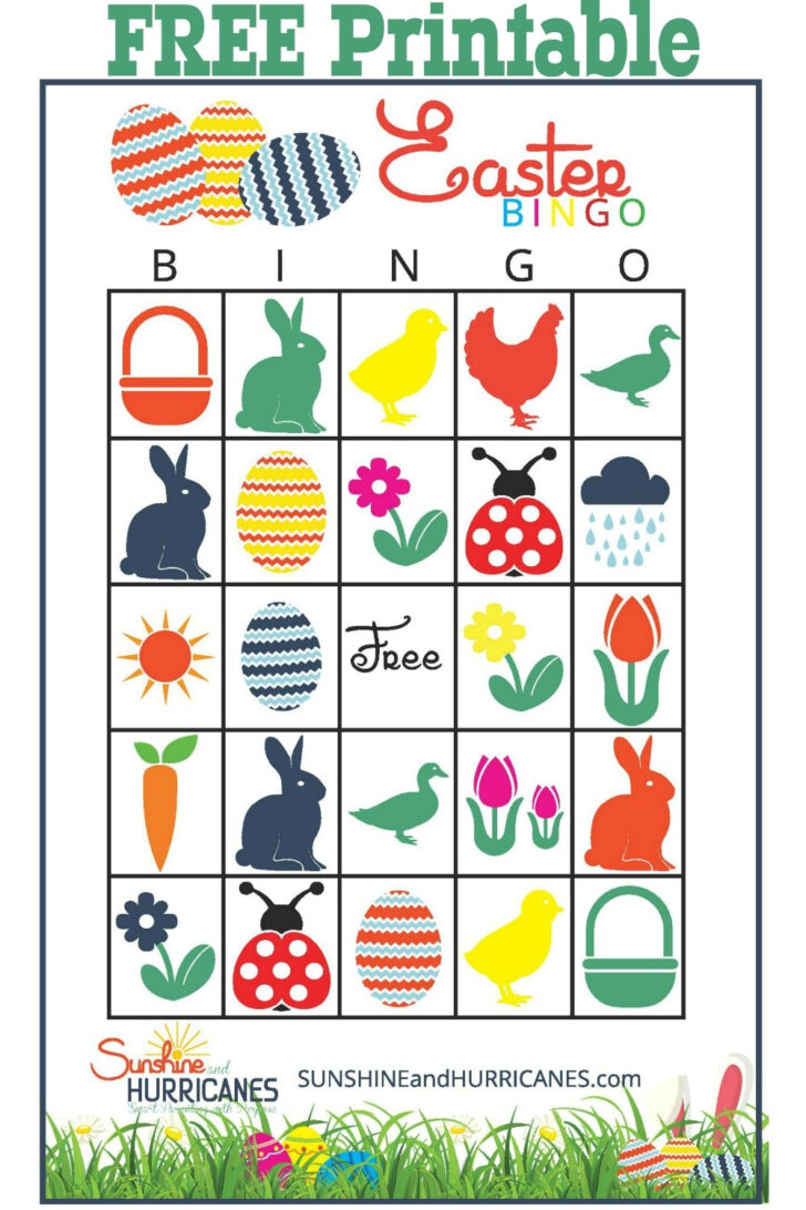 Free Printable Easter Games For Adults