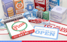 FOOD Packaging Printable For Children s Pretend Play