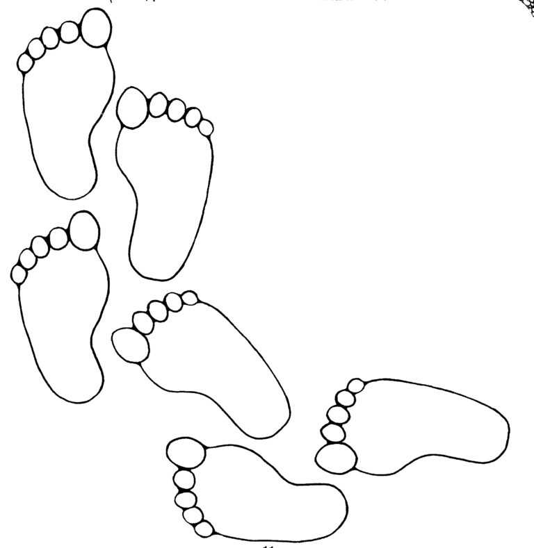 Footprint Pattern Printable ClipArt Best | Fanny Printable