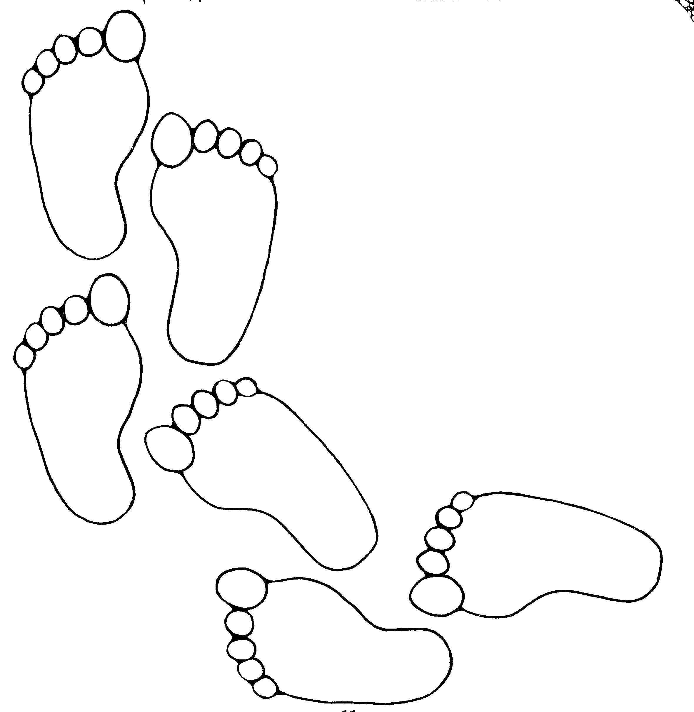 Footprint Pattern Printable ClipArt Best