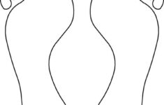 Footprint Templates Printable ClipArt Best