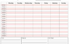 Free Appointment Schedule Template Luxury Printable Weekly Appointment
