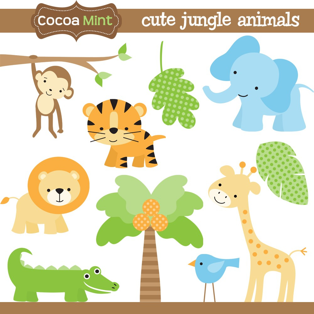 Free Baby Safari Animals Clipart 20 Free Cliparts Download Images On 