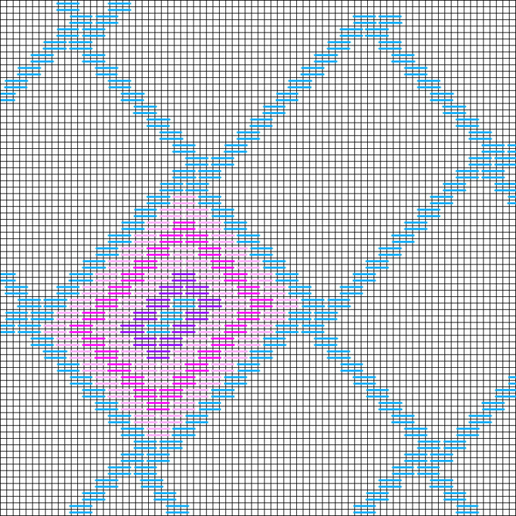 Free Bargello Needlepoint Pattern Fanny Printable