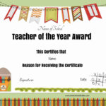 Free Certificate Of Appreciation For Teachers Customize Online