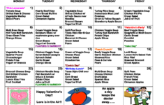 Free Daycare Menus To Print Similiar Printable Blank Day Care Menus