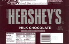 Free Hershey Candy Bar Wrapper Templates Hershey Candy Bars