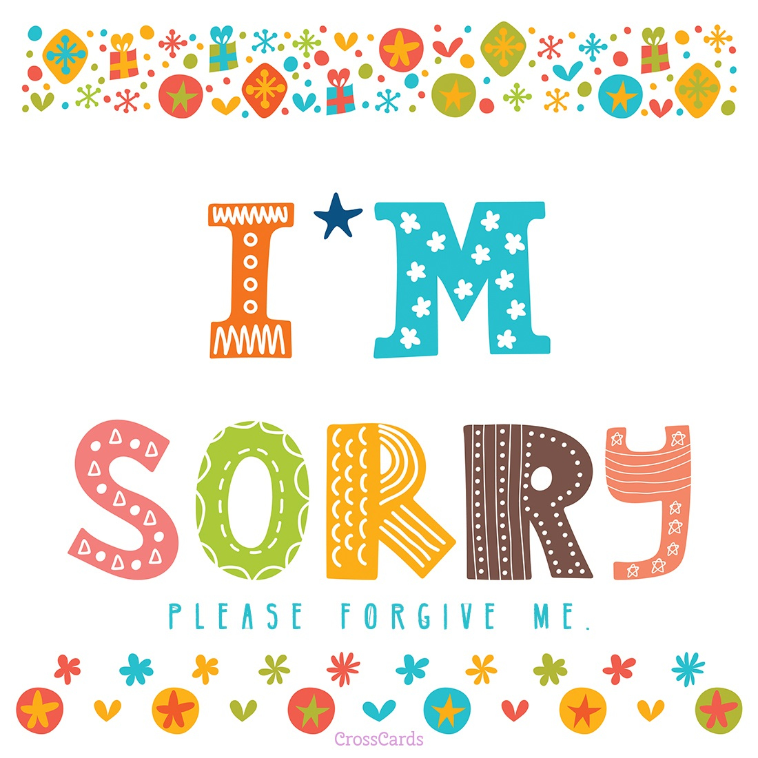 Free Printable I Am Sorry Cards | Fanny Printable