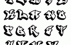 Free Lettering Styles Alphabets Home Graffiti Art Alphabet 20