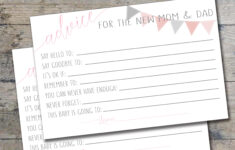 Free Mommy Advice Cards Printable Free Printable A To Z