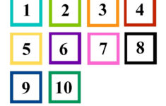 Free Numbers 1 10 To Print Learning Printable