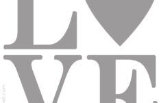 Free Pattern Pieces Stencil Patterns Valentines Shirt Stencils