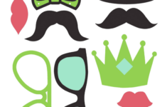 Free Photo Booth Props Printable Craftivity Designs