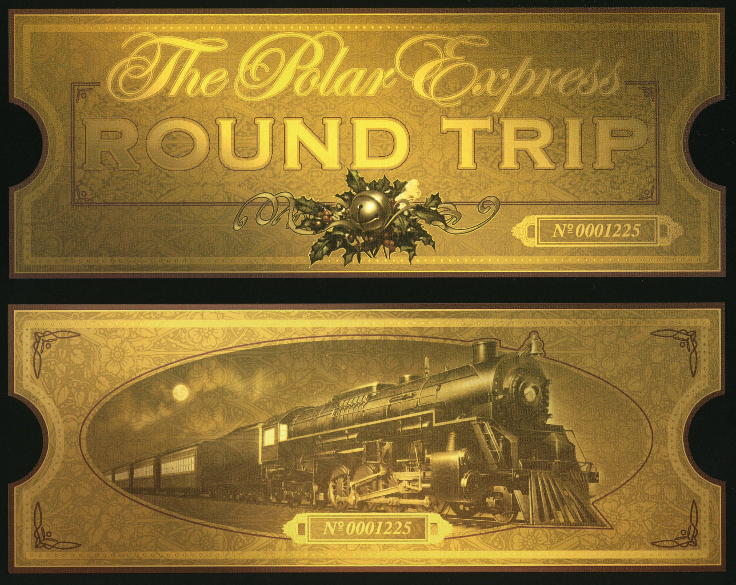 Free Polar Express Printable Tickets Free Printable A To Z