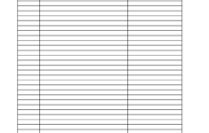 Free Printable 4 Column Ledger Paper Free Printable A To Z