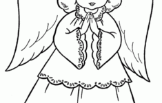 Free Printable Angel Coloring Pages For Kids