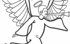 Free Printable Angel Coloring Pages For Kids