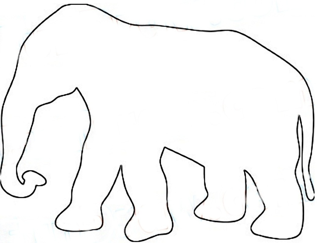 Free Printable Arty Animal Outlines Fanny Printable