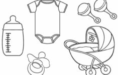 free printable baby coloring pages for kids Free Printable Baby Coloring Pages For Kids