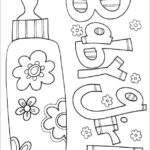 Free Printable Baby Coloring Pages For Kids Baby Coloring Pages