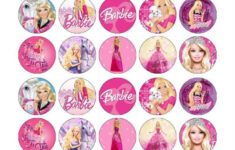 Free Printable Barbie Cupcake Toppers Free Printable A To Z