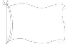 Free Printable Blank Flag Template Free Printable