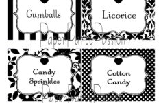 Free Printable Buffet Food Labels Free Printable