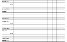 free printable calorie counter sheet free printable Free Printable Calorie Counter Sheet Free Printable
