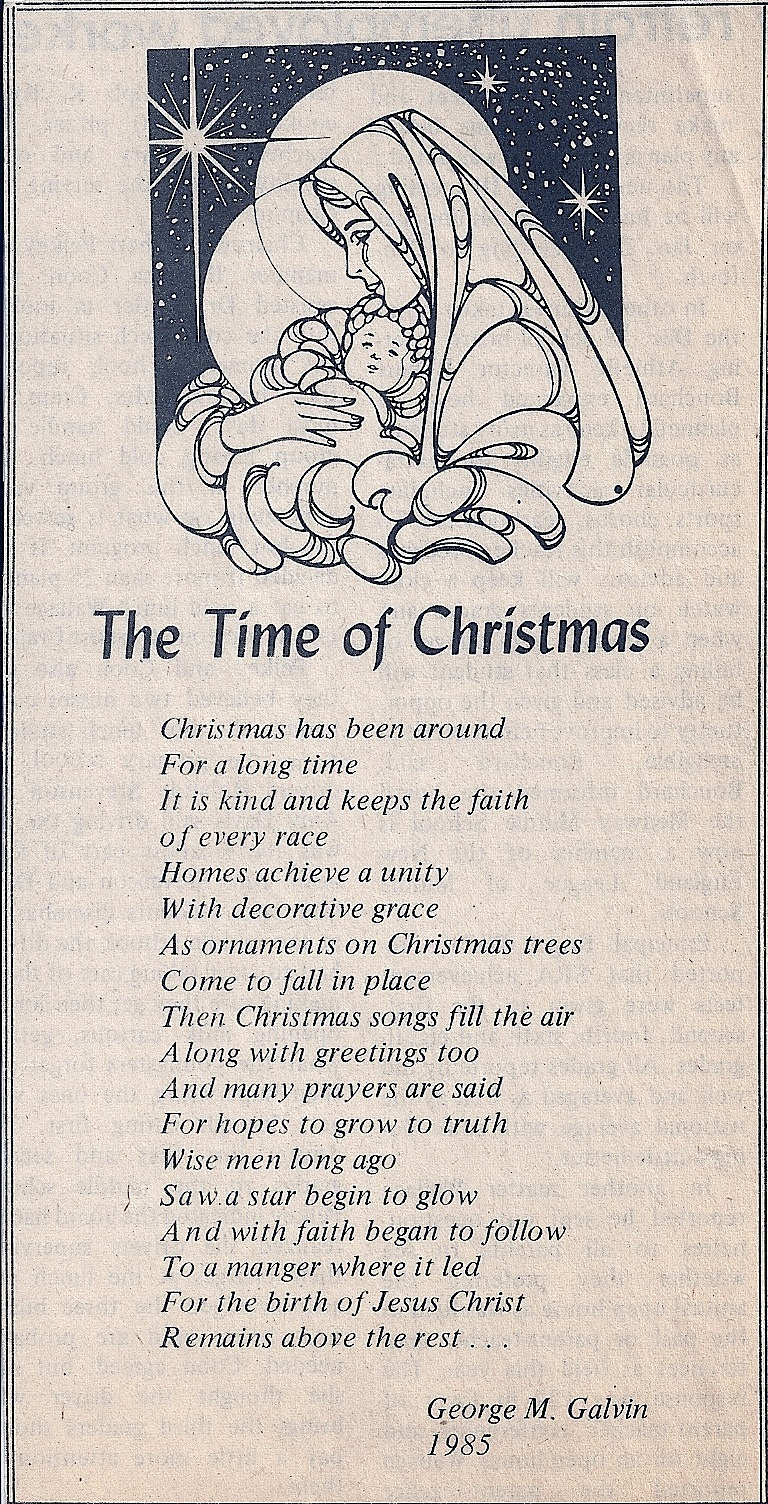 Free Printable Christian Christmas Poems Free Printable