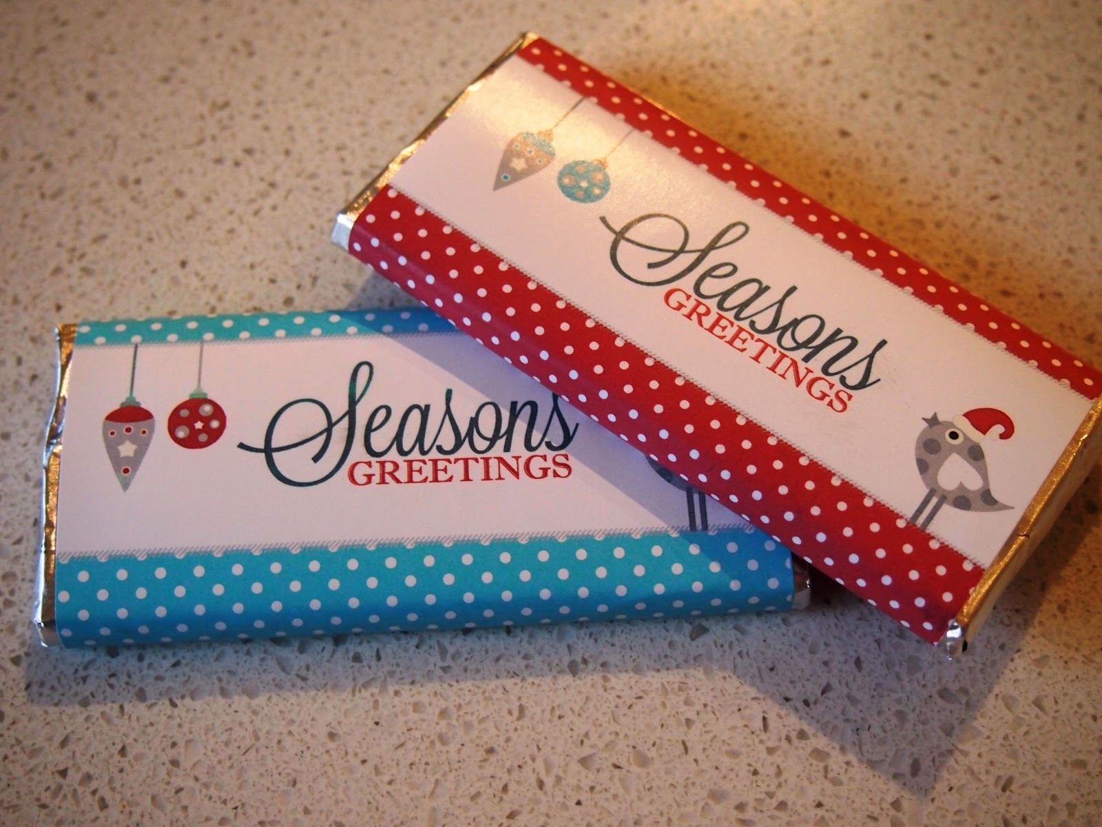Free Printable Christmas Chocolate Bar Wrappers Utterly Organised