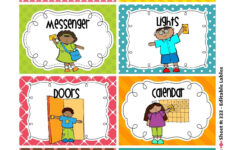 Free Printable Classroom Helper Signs Free Printable