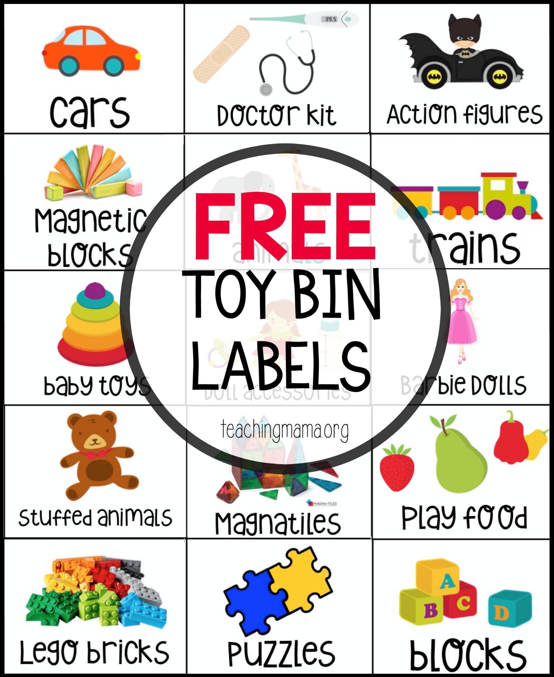 Free Printable Classroom Labels With Pictures Free Printable A To Z