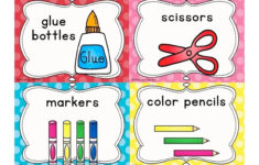 Free Printable Classroom Labels With Pictures Free Printable A To Z