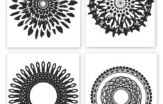Free Printable Collection Of Modern Black And White Prints