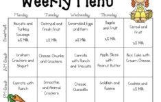 Free Printable Daycare Menus Free Printable A To Z